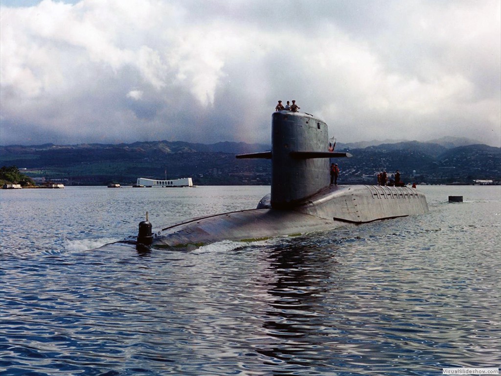 USS George Washington (SSBN-598) Pearl Harbor 1973
