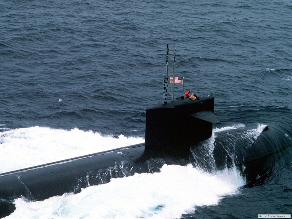 USS Haddock (SSN-621) 1989.