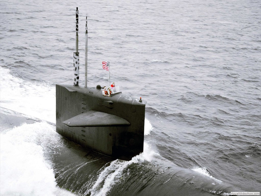 USS Haddock (SSN-621) underway June 6 1989