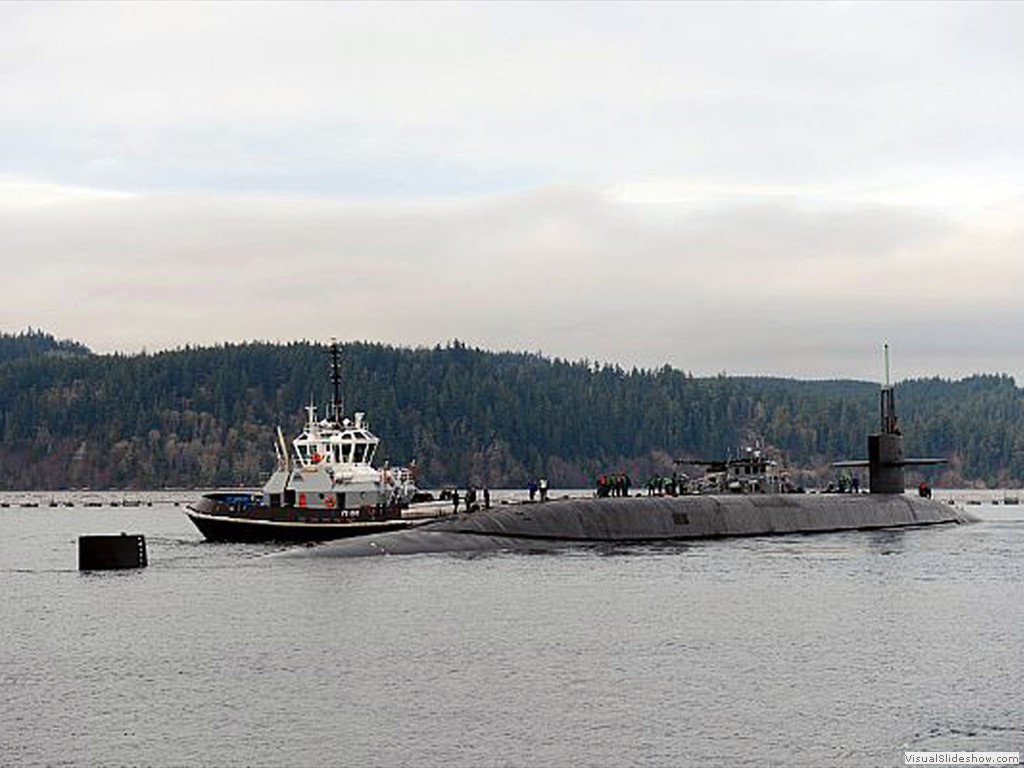 USS Henry Jackson (SSBN-740) returns home to Naval Base Kitsap-Bangor